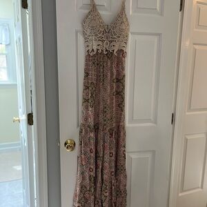 Bohemian Lace Top Romper